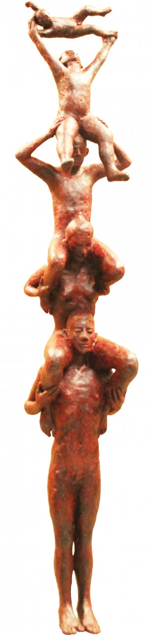 Family totem wax maquette