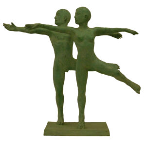 Dancers bronze maquette