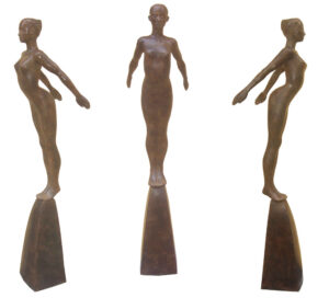 Lady in a striking pose 1