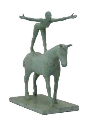 Lady on horse