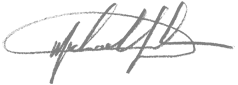 Mike Duhan's Signature